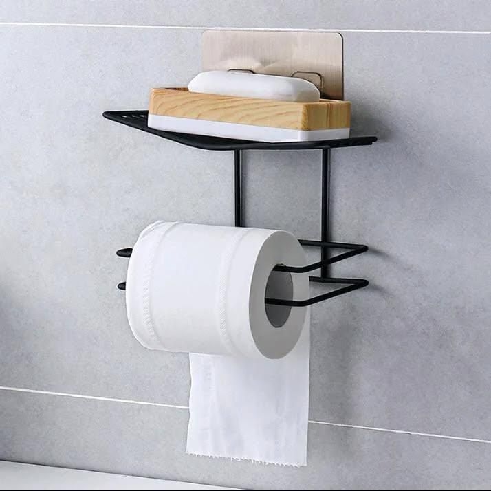 Self Adhesive Phone and Toilet Paper Holder