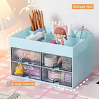 Multi-Functional Desk Organizer With Drawers